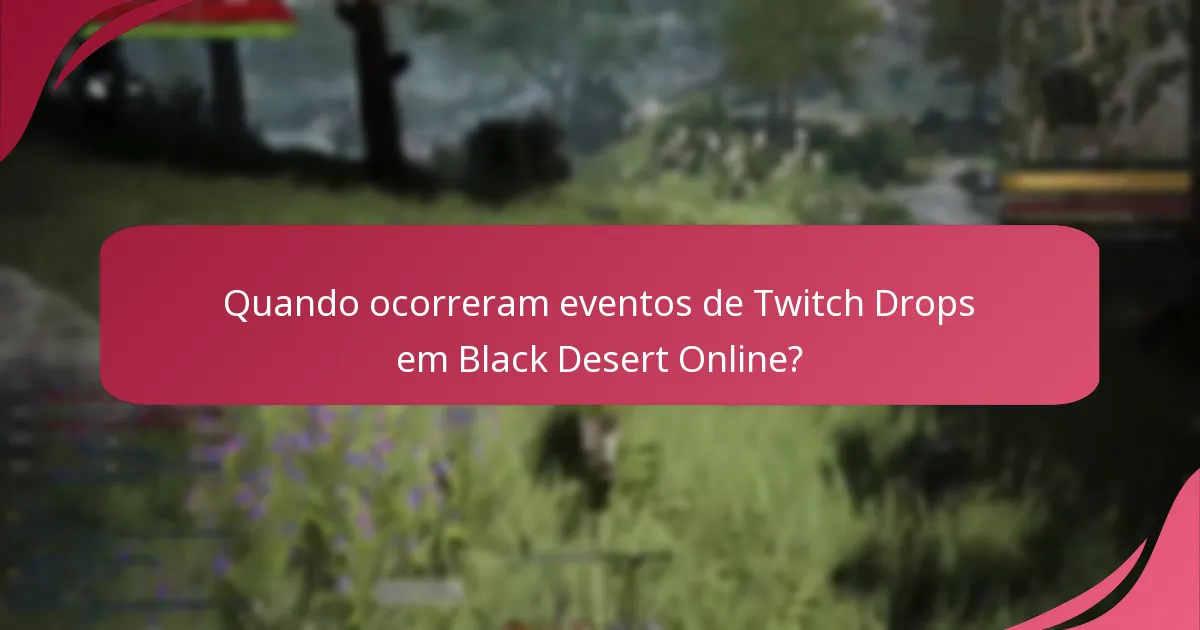 Qual é o feedback dos jogadores sobre os eventos de Twitch Drops?