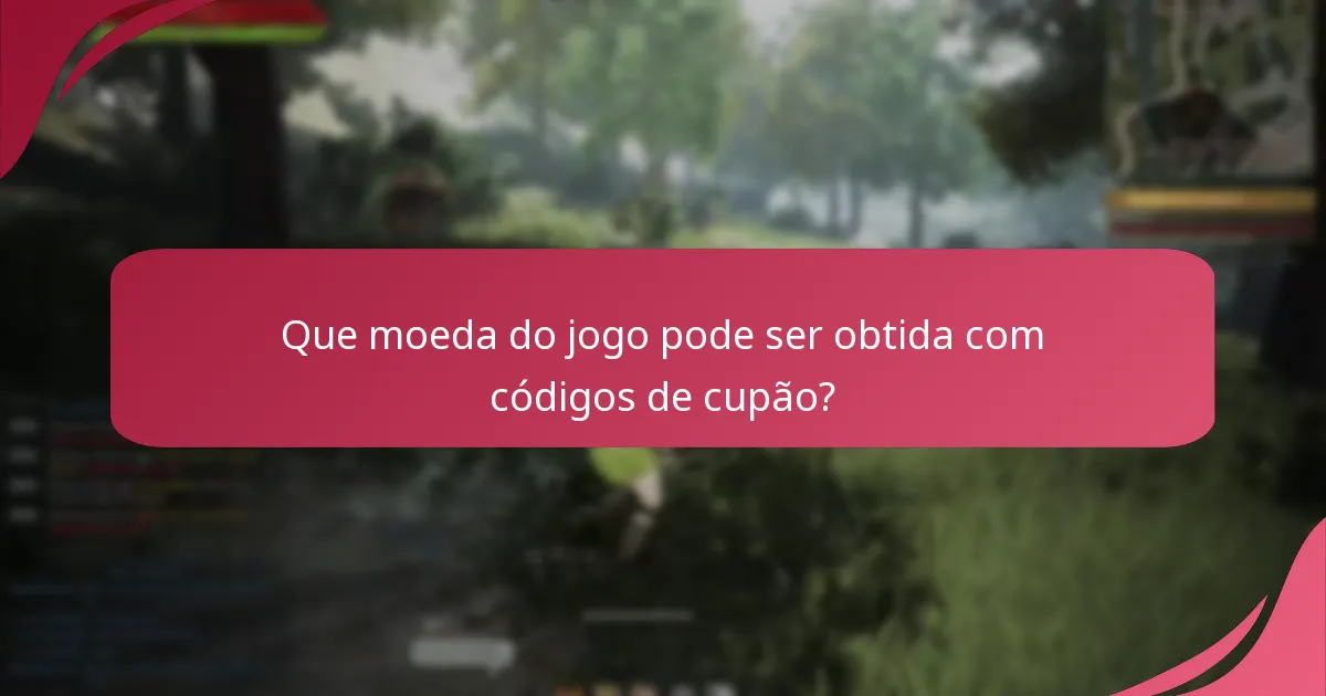 Que melhorias de personagem estão disponíveis através de códigos de cupão?